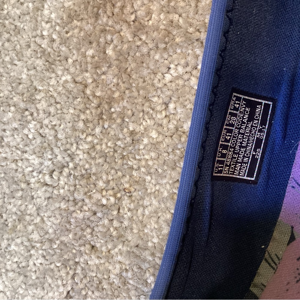 Skechers Women's Navy Suede Slip-On Ballet Flats - Picture 4 of 6